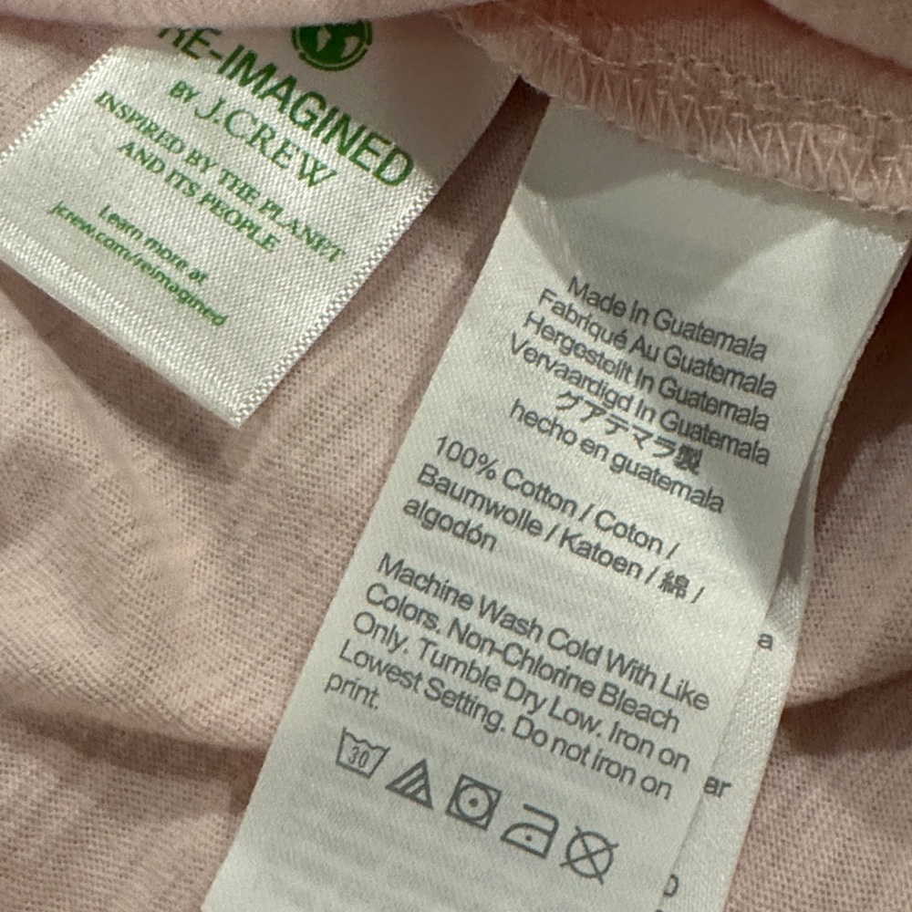 NWT J. CREW VINTAGE COTTON COSMOS DAYDREAM FLOWER TEE, M - Picture 10 of 10